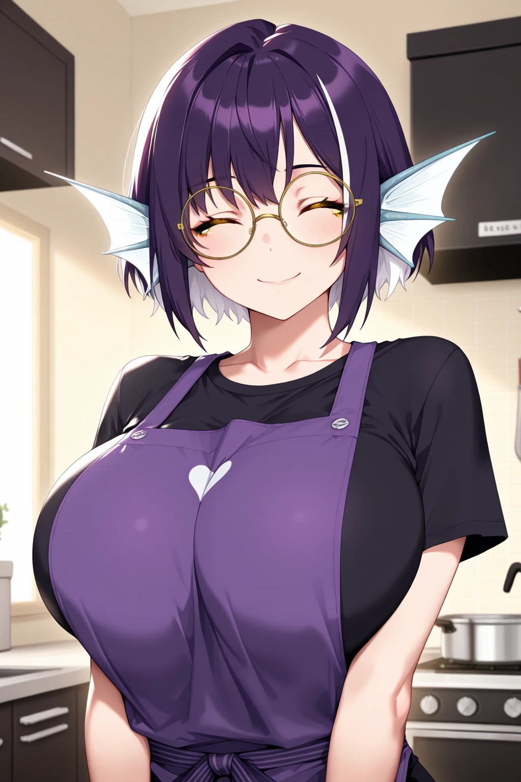 NSFW, 1girl, (parkdona), black sweater, turtleneck, sleeveless, yellow skirt, plaid skirt, (pleassure), look on her face, looking at viewer, grabbing his penis, blushing, sexy, slutty, couple, hetero sex, 1boy, (overweight boy), pubic hair, (hairy boy), penis, blow job, (pov), ejaculation_on_face:1.5, sticky cum, (anime_screencap:1.2), pov,deepthroat,dark skin