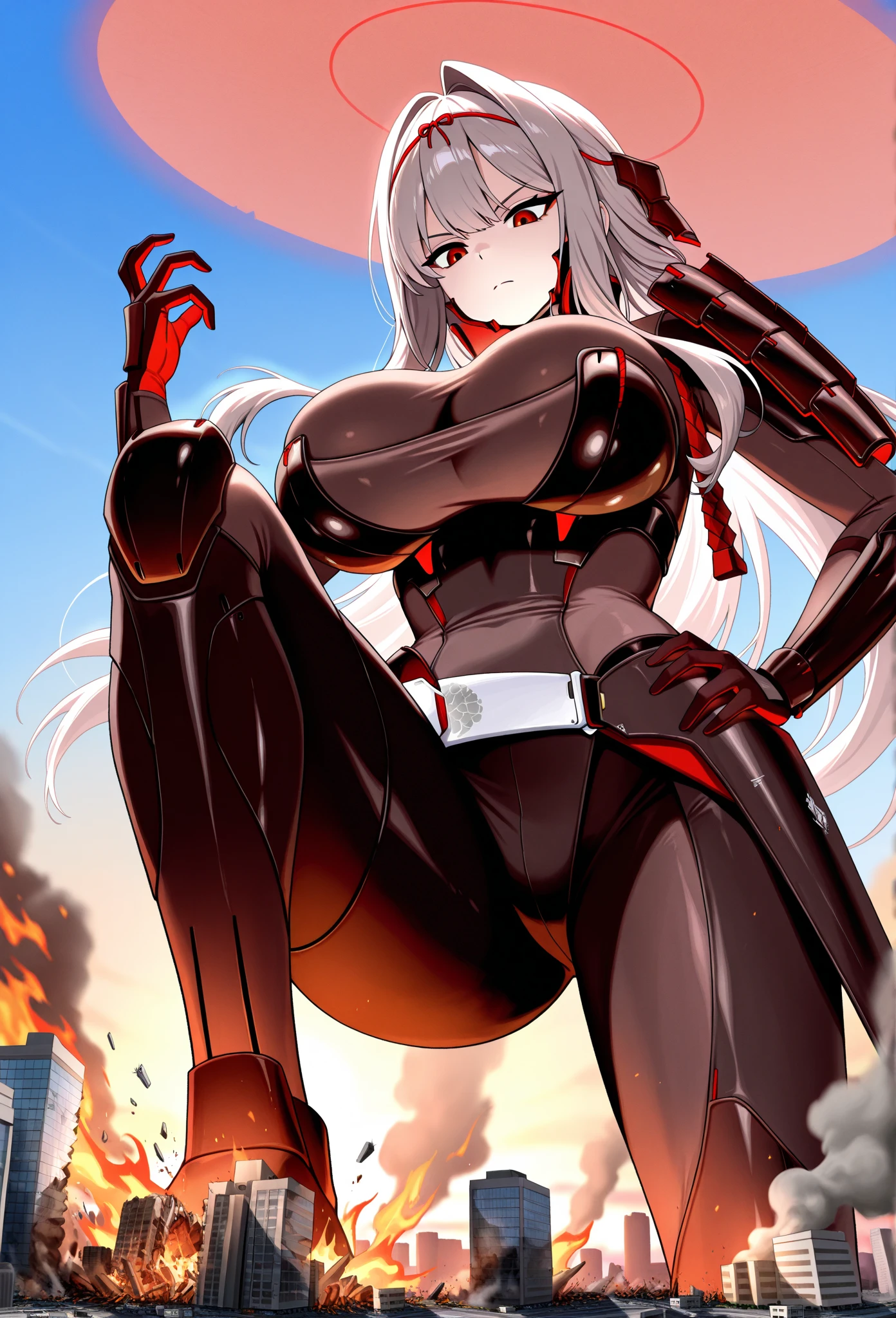 Fist, red glove