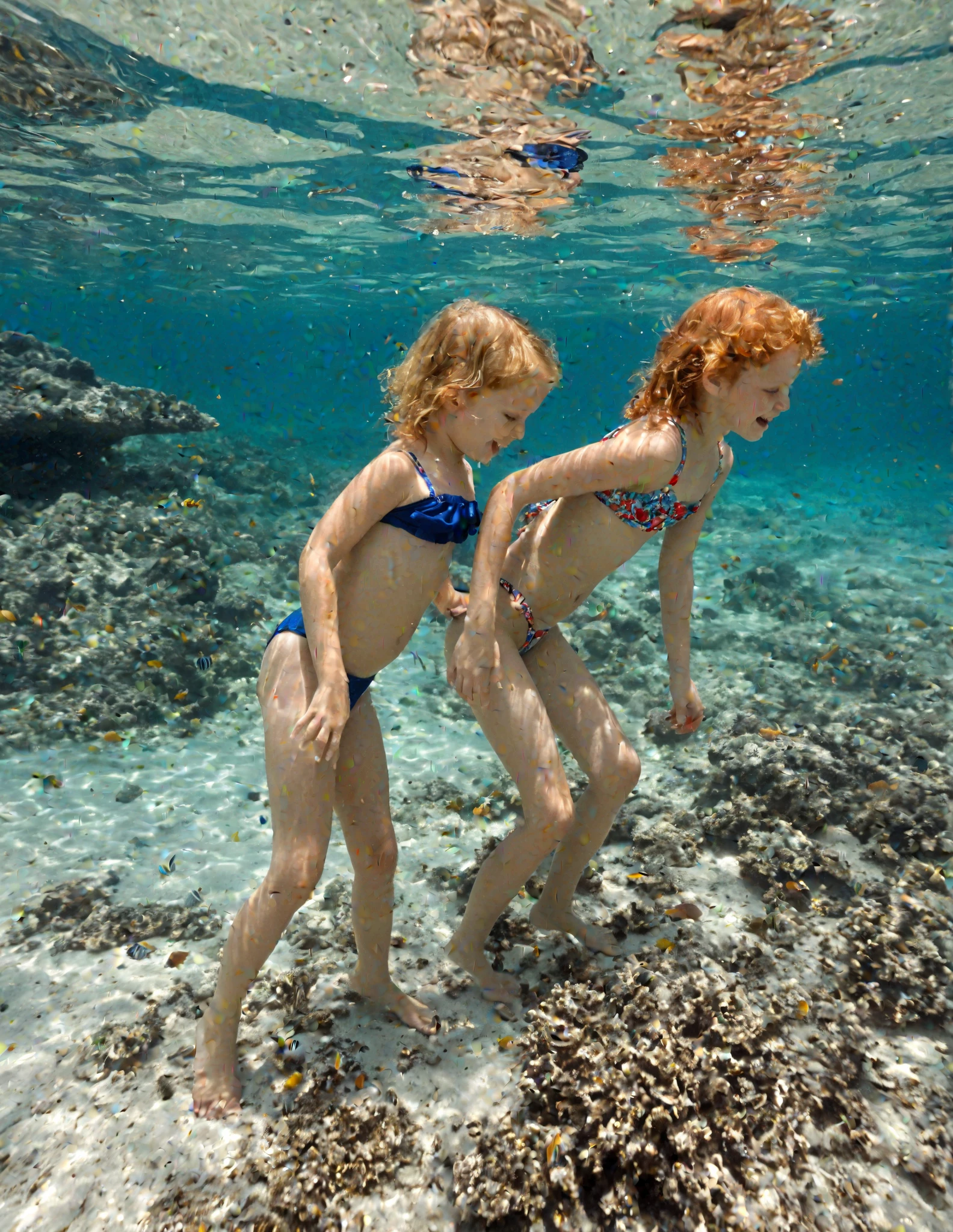two teenagers lost at sea