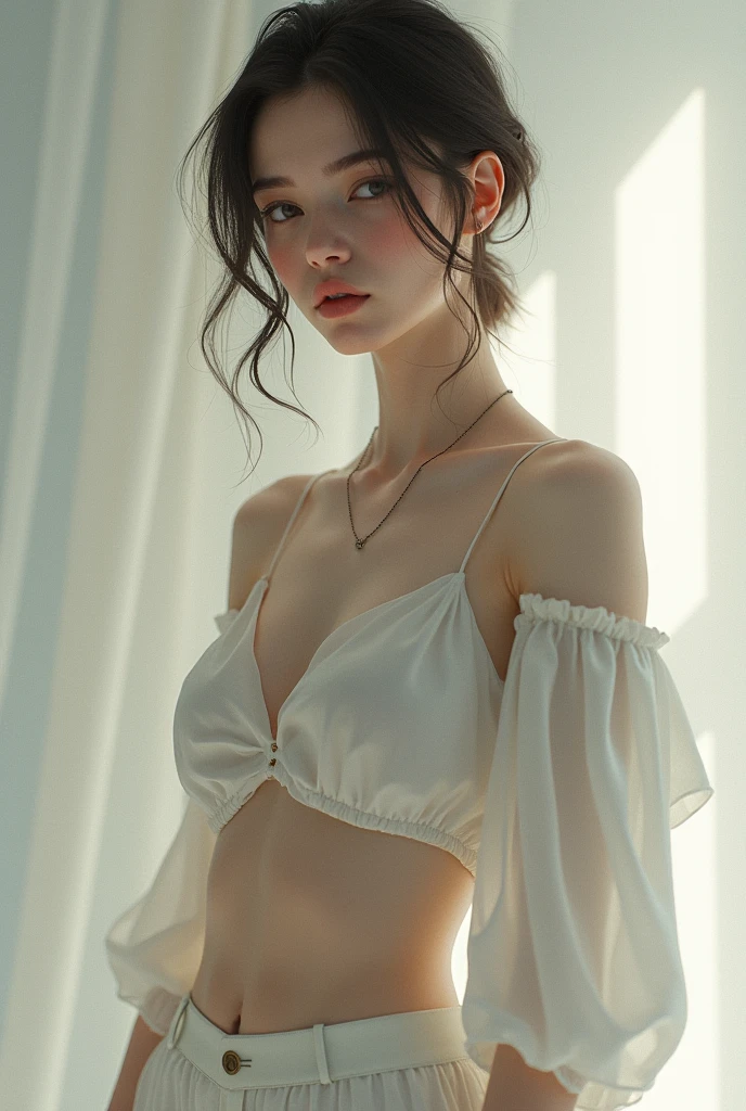 (((flat chest))), (flat chest:1.1)、(off shoulder with open breasts),8k,Ultra-high image quality, ultra-high detail,detailed face,(((flat chest))), (flat chest:1.1)、 cute face, master piece , best quality , woman , bowler hat , bangs , smile , outdoor, Shiny platinum blonde silky super short hair, side locks, beautiful shiny bangs, big clear Brown eyes, very beautiful light eye highlights,  earrings、Off-shoulder with beautiful collarbone、white-coloured skin、Lower R (red) and raise G (green) and B (Blue) in the white balance setting、Small breasts, breast size b-cup、(((flat chest))), (flat chest:1.1)、Ultra high definition, Textured skin, Very detailed, high quality, High detail, High-resolution model, 最high quality, High resolution, masterpiece, Anatomically correct, 