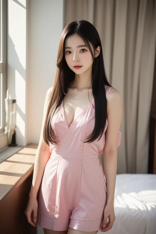 (((NSFW : 1.2))), (((pornography))), (realistic), (intricate details:1.2), (masterpiece、:1.3), (top quality:1.4), (Ultra A high resolution:1.2), Ultra A high resolution, 8K resolution, very detailed expression, dark, (high quality), complete anatomy, natural anatomy, full body photo, (1 korean Girl being caress by 2 korean men at night : 1.6), she is 21 years old, (call girl:1.5), (prostitute: 1.5), (she is korean:1.6), (beautiful : 1.4), (Dyed fancy colored hair banging), (big earrings), heavy makeup, Confusing wording, choker necklace, long legs, (a girl weared slim feminine dress and pantyhose. : 1.4), (a girl is wearing a business dress :1.4), (2 men are the her owner : 1.4), glowing skin,(eye contact each other :1.4), (the men tie up her arms behind back:1.4), (((she feels orgasm : 1.4))), (((moaning : 1.2))),(She being caught and sexually harassed by 2 men : 1.5), (she be forcibly raped by 2 men : 1.5), violated by them, (she be laying on the bed forcely : 1.4), She can not resist holding her arms grabbed by men., his dick being inserted into her pussy and anal., a man tighten her panty, a man tears off her pantyhose to explore her pussy, grabed ass, (The men grabbed her thighs.), caress, fondle, (on the bed in hotel : 1.6), (detailed background:1.2),(She has enjoying spooning sex with several Korean men : 1.4), (her pose is look like dog), (she has doggy pose sex on the bed with 2 men : 1.4)