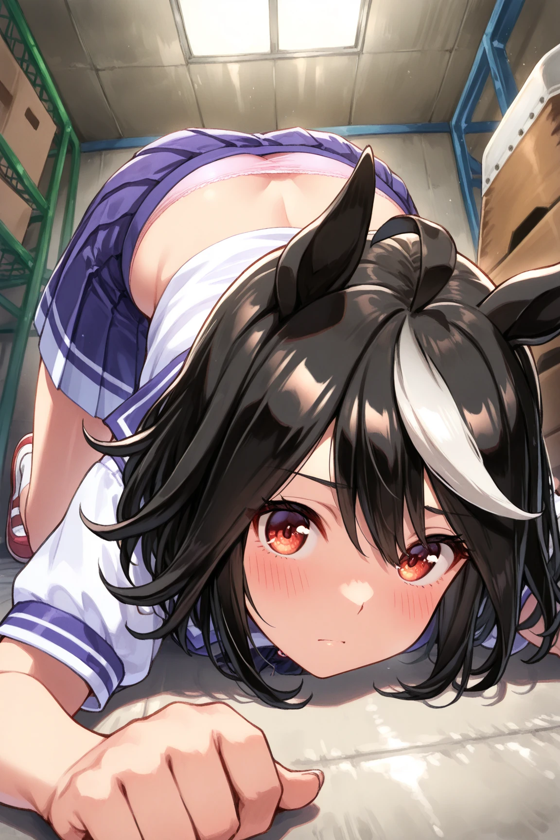 knee high socks、flat chest、thighs、sweaty、blush、Crab crotch、Peeing、Sukesuke pants、wet、Squirting、12 years old、gym、late night、multiple girls、High resolution、Detailed、Has sperm、masturbation、A very thick dick is stuck in my crotch、my hand is caught、eyes are heart、ridicule、handcuffs、Anatomically correct