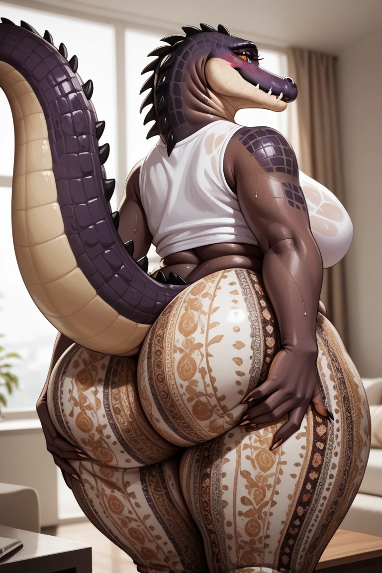 8k, fine details, (ultra detailed), a beautiful and detailed full size portrait of a female anthro dinosaur, velociraptor, ((black body, black skin)), red eyes, lizard eyes, tail, bedroom eyes, High Dynamic Range, cinematic shot, detailed eyes, big body goddess, kenket, Ross Tran,ruan jia, vip, trending on artstation,foxovh, cenematic lighting, big breaths, big breaths, big , big , big , full body, ((covering self, looking on the ass)) ,((front view)) front view, standing, arms behn head, smile, open mouth, sweating, wet, stone wall, grass, interior, detailed background, big ass big ass Wide thighs wide thighs big tits big tits
((based on the counter)) ((Kitchen apron white)) ((holding his tits)) 8k, fine details, (ultra detailed), a beautiful and detailed full size portrait of a female anthro dinosaur, velociraptor, ((black body, black skin)), red eyes, lizard eyes, tail, bedroom eyes, High Dynamic Range, cinematic shot, detailed eyes, big body goddess, kenket, Ross Tran,ruan jia, vip, trending on artstation,foxovh, cenematic lighting, big breaths, big breaths, big , big , big , full body, ((covering self, looking at viewer)), front view, standing, arms behn head, smile, open mouth, sweating, wet, stone wall, grass, interior, detailed background, big ass big ass Wide thighs wide thighs big tits big duo teasing, two female, beach, slingshot bikini, cameltoe,, at beach, outdoors, sling-bikini top, boobsqueeze, big breasts,(((duo)))