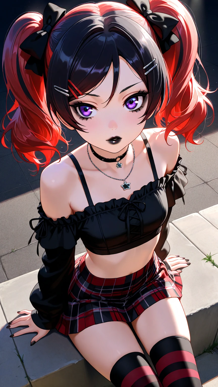 masterpiece, best quality, highly detailed, high resolution, expensive resolution, high resolution, 4k, 8k, uniform 8k wallpaper, highly detailed CG, masterpiece, 2d, 3d, beautiful details, depth, fine texture, best quality: 1.3, perfectly focused, sharp. skin, him, very cute anime girl, her name is Mei, short pigtails, idol, in the rain, expensive pink short pigtails, mole under eye, looking at the viewer, expensive, blush, mole, open lips, pink eyes, heart shaped choker, smiling face
