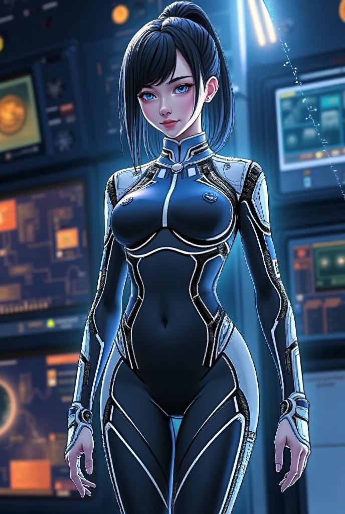 Glowing blue butterfly,Blue skinny latex jacket,agent,1girll,blue colors, Masterpiece, Best quality,A high resolution,Detail enhancement,best qualtiy,Perfect image quality,Cool and elegant,Beautiful and gentle,cyber punk perssonage
