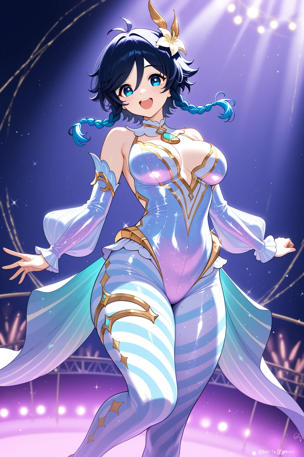 NSFW,masterpiece,Highest quality,High resolution,Super detailed,utenaxl、short hair、Purple Hair、Ahoge、Yellow Eyes、+.+、Hair between the eyes、Yellow Devil's Horn、Devil&#39;s Wings、Purple Pasties、Star Pasties、Puffy sleeves、Bridal Gauntlet、紫のBridal Gauntlet、belly button、Low leg pants、Purple Pants、breastless clothes、corset、白いShowgirl skirt、Showgirl skirt,(Oho face),Embarrassed,blush,Leg spread,excited,Estrus,Bad smile,orgasm,Trembling,(Climax),(Squirting),(Ahegao),Roll your eyes、squint,Middle-aged men,(Having intense sex),Insert,Creampie,garden,Street lamp