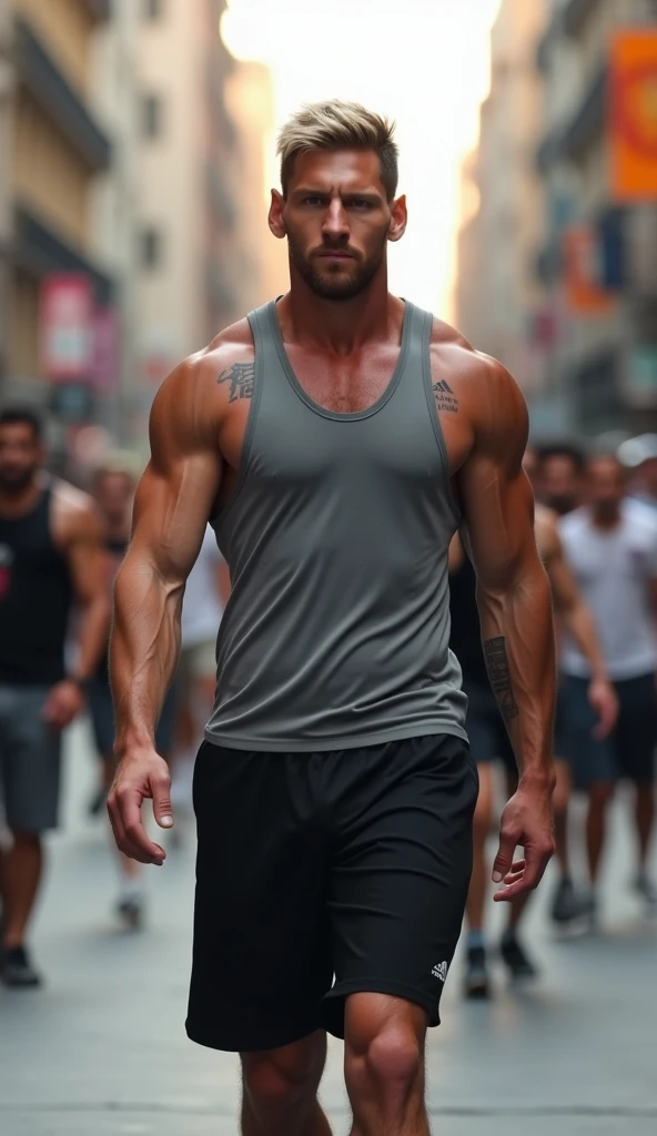 ((1homem, 36 to 3)), | "solo", ((muscular body)), (((chestnut hair:0.6))), ((((shorth hair:0.2)))), (((slickedback hair))), ((eyes browns:0.6)), (fully body), (tools), (detalhes realista), (photo realist), (perfect body structure), (pele banhada pelo sol), (face perfect), (high-detailed face), | He's wearing a pair of jeans, white undershirt, blue nike sneakers, ((expressive eyes)), (face perfect), buzzer, bright sunny, chasing the train, fully body, front, shot in the dark, sprinting, style raw Classic"
