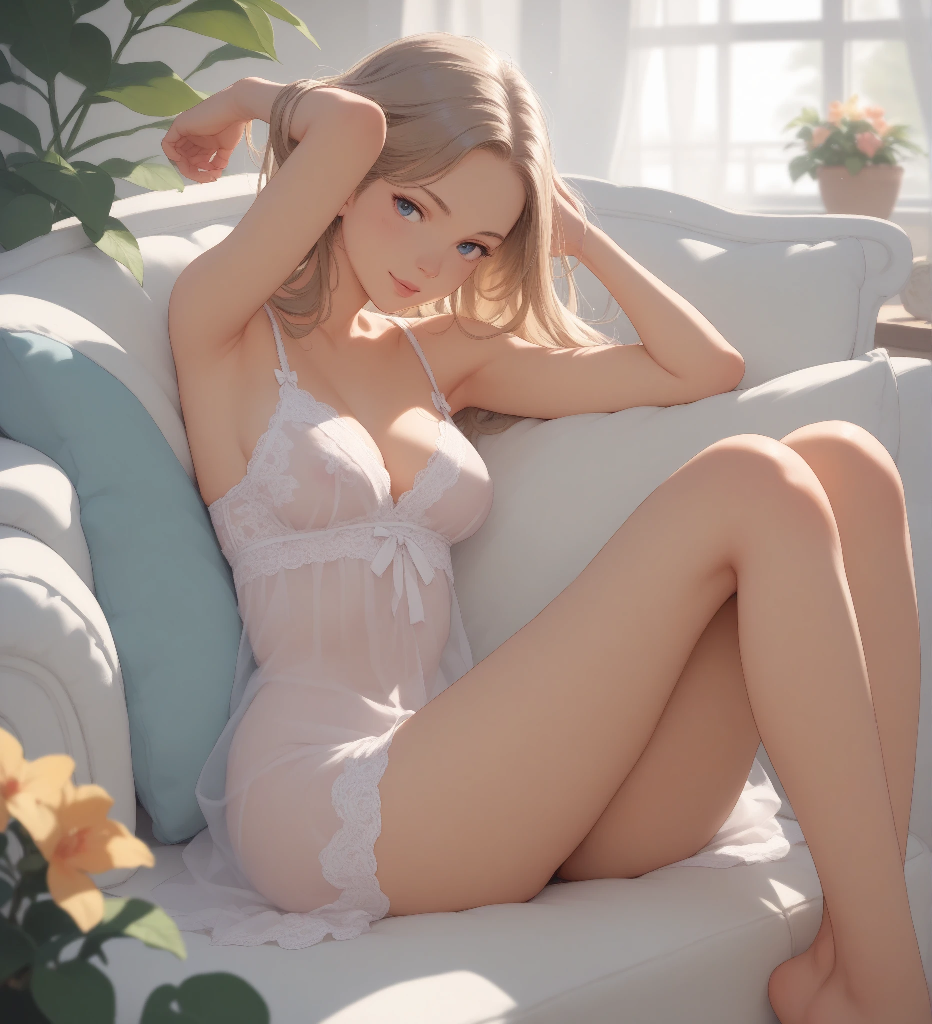 ((full body shot)), outside, an ultra hot gorgeous European woman,age 23. She’s a playmate and men magazine model. Dark blonde wavy hair. posing smiling, ((leaning forward))) for a photo, (((random color sheer lace bra ((mini cups)), cleavage))), almost naked, wide open legs, shaved pussy. She sits on a wooden table in Yellowstone near ((Grand Prismatic Spring in winter)) .Perfect anatomy, perfect hair, perfect breast, perfect body, perfect hands, perfect face, perfect eyes, accurate, anatomically correct, perfect clear and crisp focus, UHD, masterpiece, backlight, natural light. Movie scene. Golden hour.