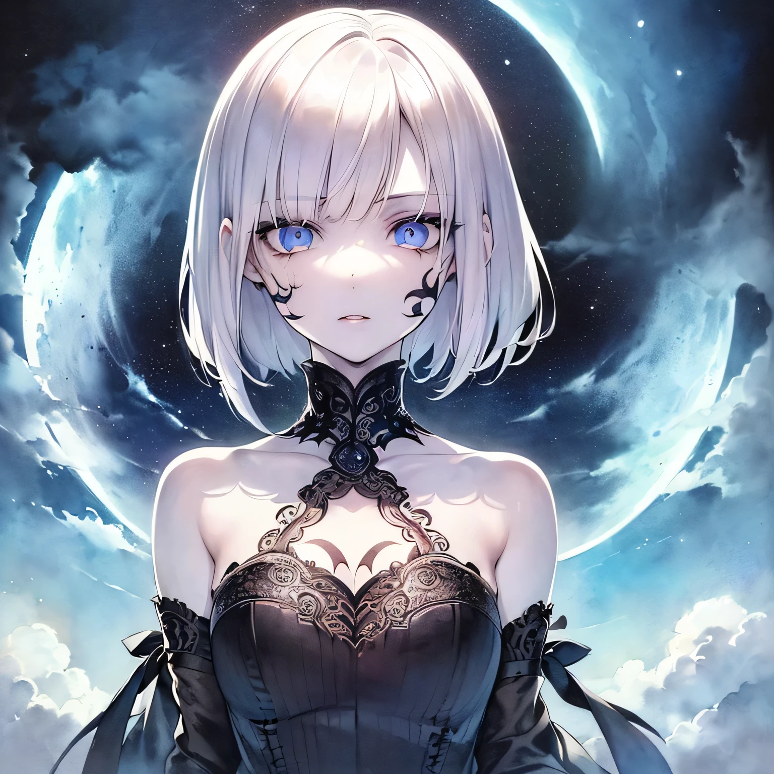 whole body, traditional witch outfit, absurdres, RAW photo, extremely delicate and beautiful, masterpiece, Best Quality, ultra high resolution, 32k, hyperrealistic, ultra-detailed, perfect figure, detailed description, pale skin, 20 years old, detailed beautiful face and eyes, tearful mole, earring, short medium hair, wavy hair,
