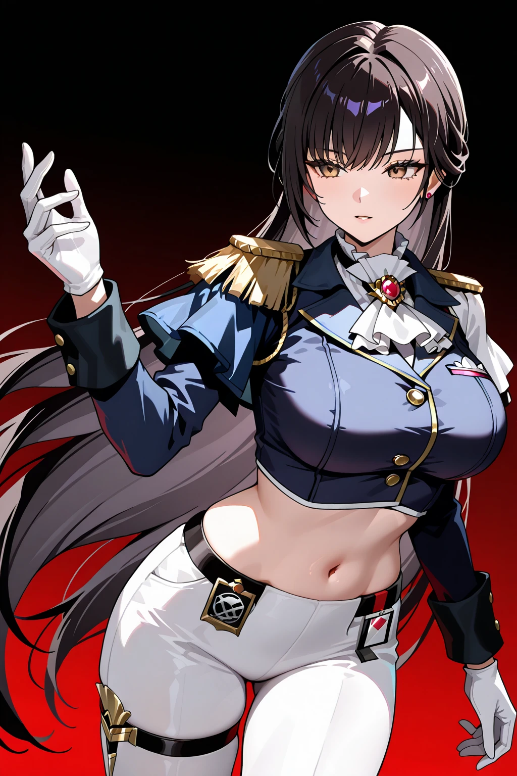 Woman in hat and dress holds pipe, Cosplay, Fine details. girls' frontline, from girls frontline, from arknights, 2b, 2 b, cosplay foto, Anime girl cosplay, girls frontline style, azur lane style, Tifa Lockhart with gray hair, nier autoamata, Nier : automata inspired, Nier:automata inspired
