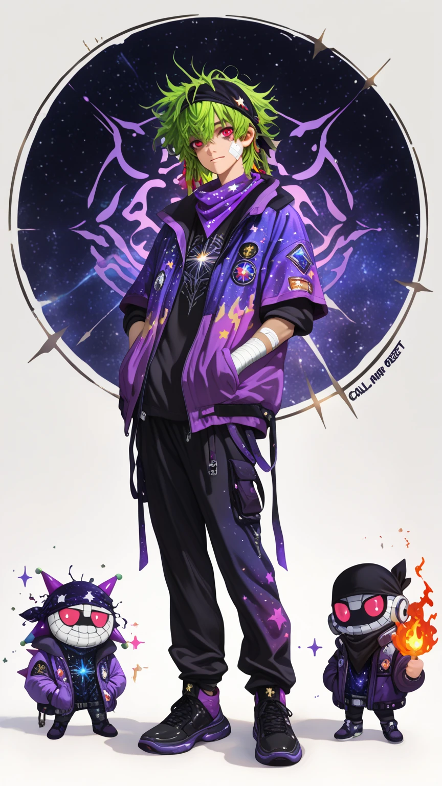 cyber punk empty bar meets goth accessories. purple and pink. pixel art