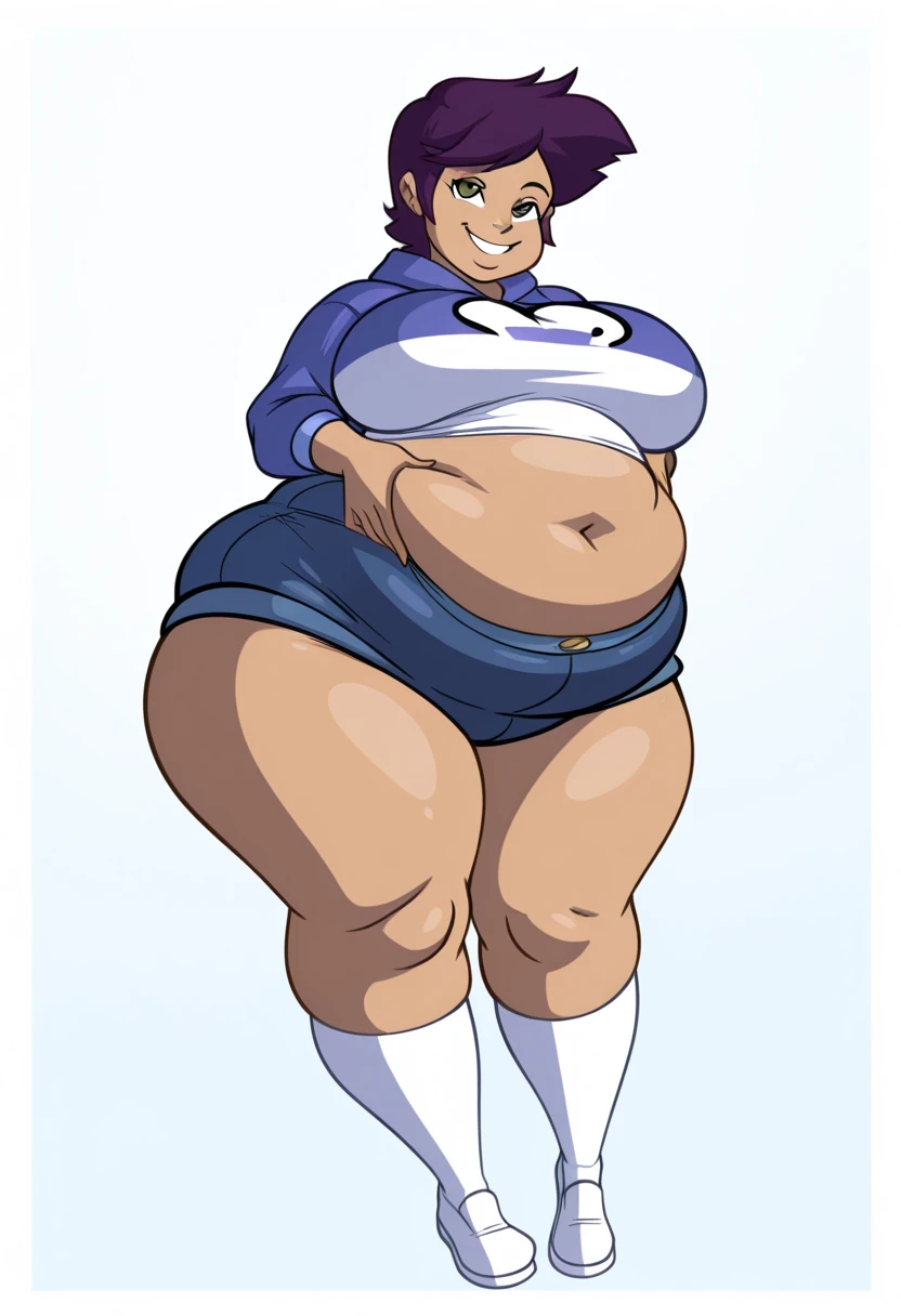 1 woman. , (vagina visible from behind: 1.2) (legs wide open: 1), (turning around), youthful, (leaning forward), sunny beach, young, Japanese, female, intelligent, leaning forward, very saggy breasts, very very very saggy breasts, saggy breasts, long breasts. very fat, intelligent beauty, black labia minora, large clitoris. open vagina, very wet. bright sunny day, very large breasts, thick eyebrows, {best quality}, {very beautiful}, {very detailed}, wearing glasses, very thick thighs, face visible, nipples visible, very thick and dark armpit hair, no underwear, only socks and shoes, dark pubic hair, very dark armpit hair, extremely obese, freckles on face and body, young, beautiful eyes, beautiful face, ponytail, pigtails.