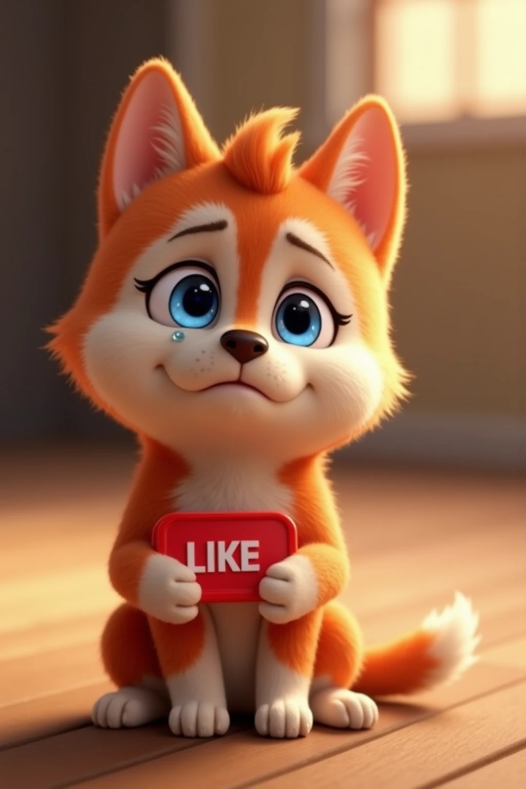 Furry selfie 
