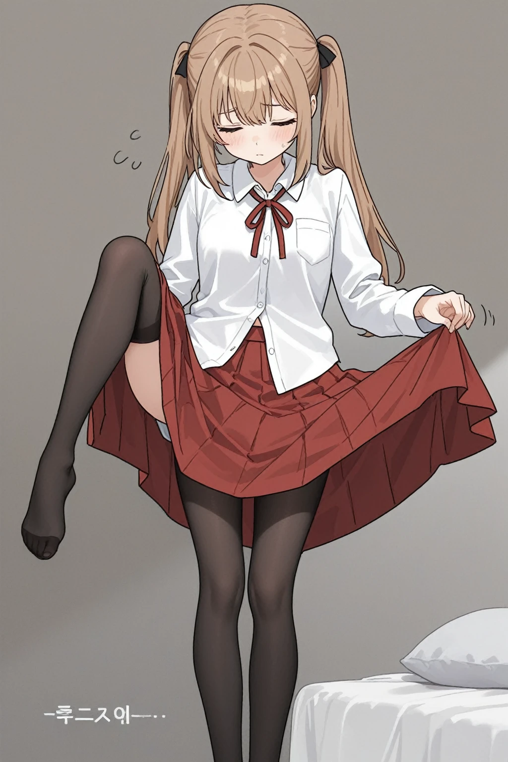(best quality), (masterpiece), (solo), 1girl, power_csm, blonde hair, yellow eyes, cross-shaped pupils, symbol-shaped pupils, red horns, ((white buttoned,open shirt,open,clothes,)) , black necktie, sharp teeth, grin,( <lora:power_csm:1.0>:0.7) seductive smile,   1girl ass sexy,lace,black_panties sexy,lace,black_underwear blue_sky blush breasts  clothing cloud erect_nipples erect_nipples female_only fit_female grin horns indoors light_skin light-skinned light-skinned_female long_hair looking_at_viewer nipples orange_hair sexy,lace,pantsu presenting presenting_hindquarters (skirt_lift:1.9)  sky slender_waist small_breasts smile solo standing teeth thick_thighs thighs underwear nipples,indoors, (saliva,:1.6)