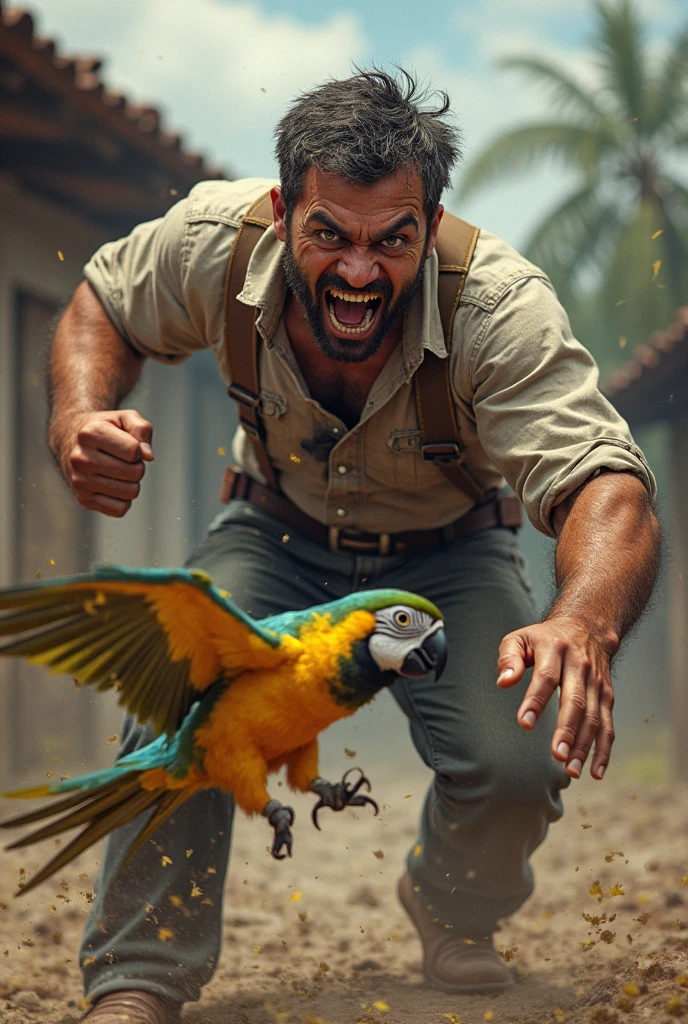 Kicking a Parrot