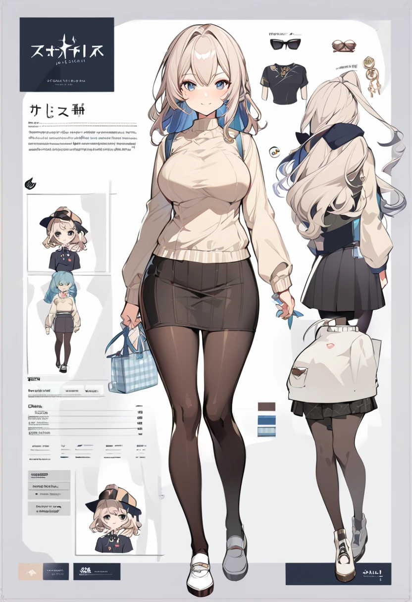 swimsuit, multiple views, pencil sketch, (sketch:1.25), best quality, Line draft, highres, (ultra-detailed:1.1), (illustration:1.1), (infographic:1.2), (solo), perfectly drawn hands, standing, cohesive background, paper, action, (character design:1.1),