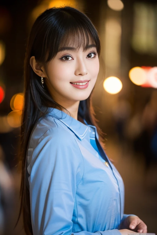 (1 girl, (The buttons on the front of her blouse are undone.:1.2), Beautiful Japanese actresses,
(RAW Photos, highest quality), (Realistic, Photorealistic:1.4), masterpiece,
Very delicate and beautiful, Very detailed, 2k wallpaper, wonderful,
finely, Very detailed CG Unity 8k 壁紙, Very detailed, High resolution,
Soft Light, Beautiful detailed girl, Very detailed目と顔, Beautiful and detailed nose, Beautiful and detailed, Cinema Lighting,
BREAK
(Snowy night Tokyo 1.4), City lights,
Perfect Anatomy, Slender body, Medium breasts, kind smile, zoom-in face to waist, candid shot, medium shot or cowboy shot, bokeh, SFW)