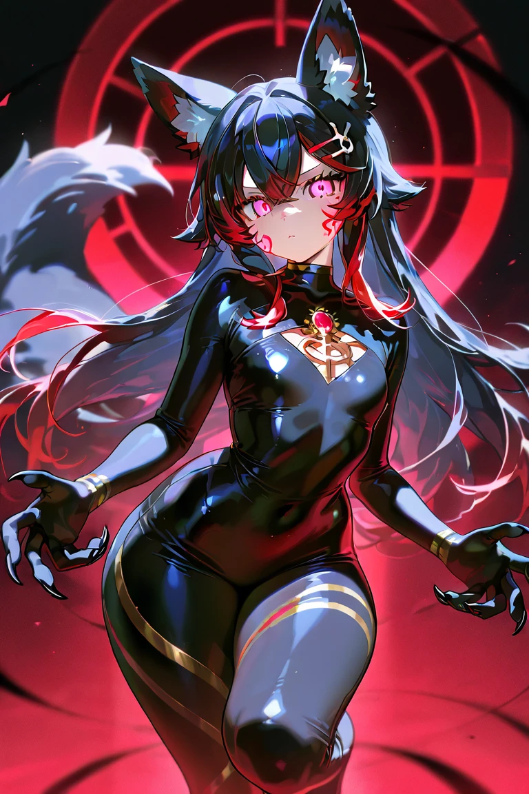 (child,,lolicon,child) uma child nerd Anthro loba peluda,child,lolicon,feminine,young wolf girl, wolf muzzle, white hairy body, Cao Cao, long messy black hair,long hair, Bblack hair, white wolf tail, black glasses, blue colored eyes, white wolf ears, white wolf tail,smallbreast, standing alone,Neon Genesis Evangelion asuka outfit cosplay,standing,angry expression,fly away,shy detailed,gaping mouth,drooling,sweat,confrontation