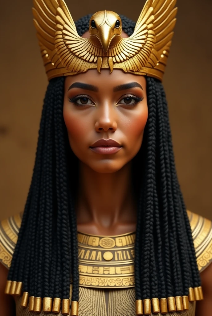 (Epic movie (palace) scene), ((Egyptian)), Hyperealistic detailed photography, michaelangelo, artgerm and rutkowski, mcfarlane, jim lee, (1girl:1.5), (((nubian))) (((dark skin))) (thicc) girl, (((long woven dreadlocks))) (((laughing))), hyperfuturistic clothing, (((colorful))), ankara style, masterpiece, (((mesh))), unique style, fashion sense, striking outfit, (((accessories))), bracelet, chain necklace, choker, earrings, every detail expertly rendered, texture and fabric accurately depicted, rendered in a highly detailed and photorealistic style Masterpiece, detailed background, (beautifully detailed glow:1.2), (Cinematic lighting), intricate detail, highres, rounded eyes, detailed facial features, sharp focus, smooth, aesthetic, detailed dark industrial factory background, stylish pose, dynamic pose, (dramapaint), (opt-6000:0.9)
