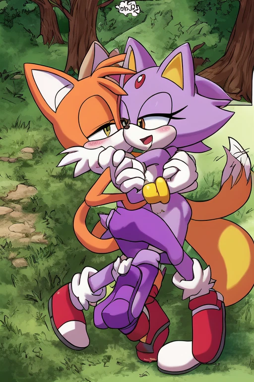 2 girls, Amy rose, blaze the cat, lesbian sex, naked, sweating a Lot,amy lick blaze breasts