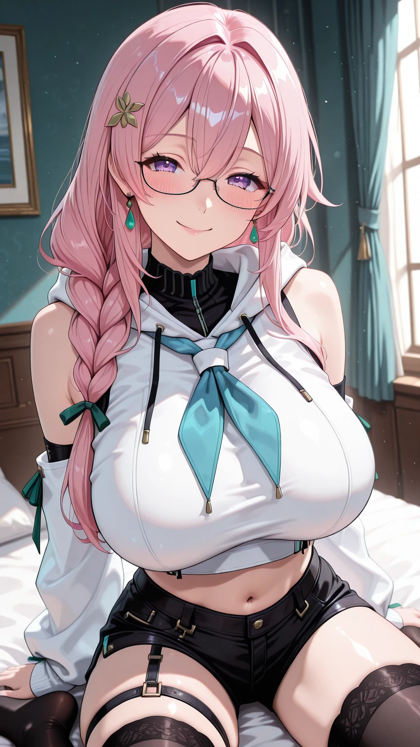 Mitsuri from Demon Slayer, beautiful breasts. Pink hair fades to green, Japanese bath, Beautiful figure, taut clothes, Kimano's White Cloak, black undershirt, Buttons are unfastened at the top, big breastes, Smiling, green colored eyes, handsome body, sexy clothes, Beautiful eyes, very detailed eyes, Very detailed face, handsome body, Cherecter Desing, Sex position, Very detailed, Detailed body, Detailed hands, Detailed, Vibrants, Detailed Face, sharp-focus, WLOP, artgerm, Anime Art, Vibrants, Detailed Face, Hugh Details, sharp-focus, Very drooping face, Detailed eyes, super fine illustration, better shadow, finely detail, Beautiful detailed glow, Beautiful detailed, extremely beautiful, Extremely detailed, expressionless, epic composition, Anime Art, Anime style,