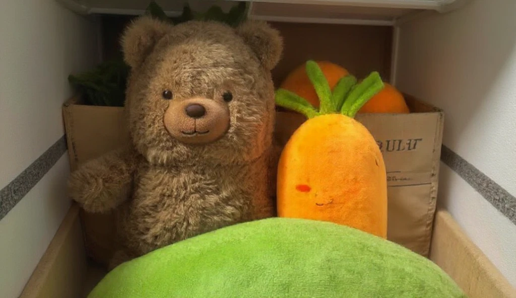 100cm avocado plush and get a free 45cm Winnie the Pooh totally free
