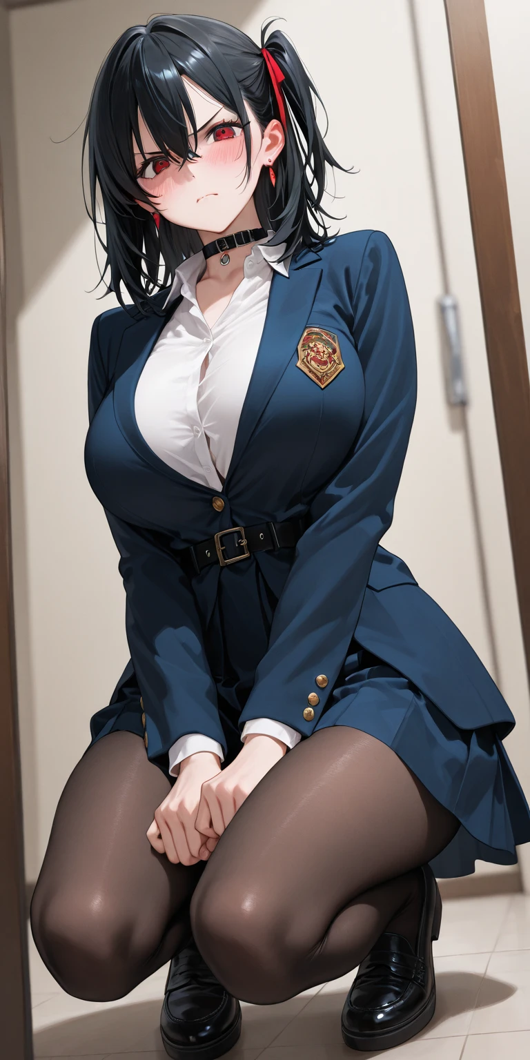Raw photo, Extremely delicate and beautiful, masterpiece, finely detail, ultra high resolution, Detailed Lighting, Octane Render, Highly detailed ticker Unity 8k wallpaper, Soft lighting, Unity, Esbian, Wallpaper, Realistic, Ultra-detailed light and shadow, soft lighting, BREAK 1girl, Photo Idol Girl, Short hair, (seductive smile), ((large breasts)), brown hair, short cut
