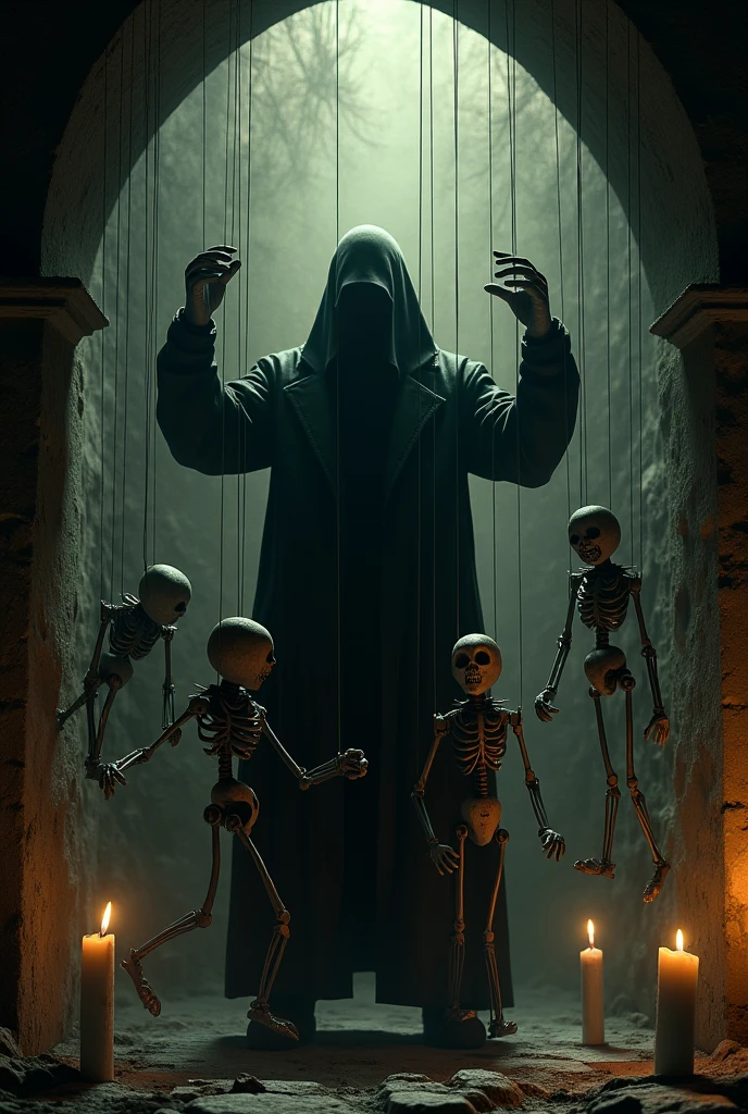 The skeletons and Lucifer talk to each other above a pile of corpses, fantasy, Intricate, elegant, Highly detailed, Centered, symetry, picure, Intricate, voluminetric lighting, Beautiful, rich deep colors masterpiece, Sharp focus, Ultra detailed, in the style of dan mumford and marc simonetti, astrophotography