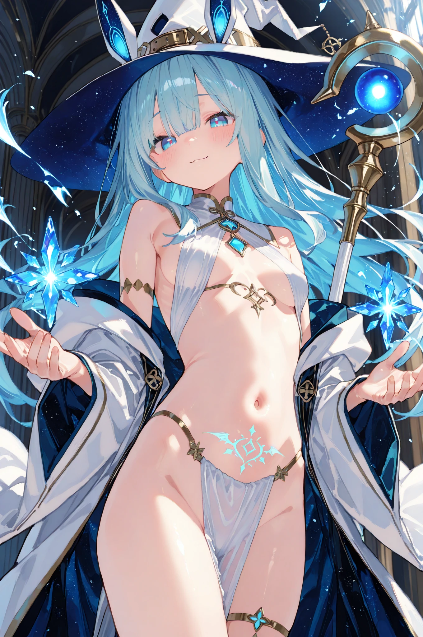 NSFW,((1man with 1woman,Having sex)),vaginal,SEX,bared chest,show off nipple,Revealing clothes,((magical little girl)), ((Gorgeous starry sky background)), ((ultra-definition)), ((Best Illustration)), ((cinematlic lighting)), dynamic ungle, floating, Filigree, (Glitter:1.2 )、(brilliance:1.2)、(brilliance:1.2)、Classic、(painted:1.1)、(Sketched:1.1)、(top-quality)、(masterpiece:1.2)、(Anime style)、Beautiful Detail Face、(cute face:1.3)、(big eye:1.3)、Colorful light blue hair、(length hair:1.2)、(Floating hair:1.2)、(Magical Girl Costumes)、detailed costume、(Shining wand:1.3)、(Magic Effects:1.3)、(flowing skirt:1.2)、(Cute boots:1.1)、(Transparent substrate:1.1)、(shimmer:1.2)、(Glow:1.2)、(brilliance:1.2)、(flickering:1.2) , (Glare:1.2)