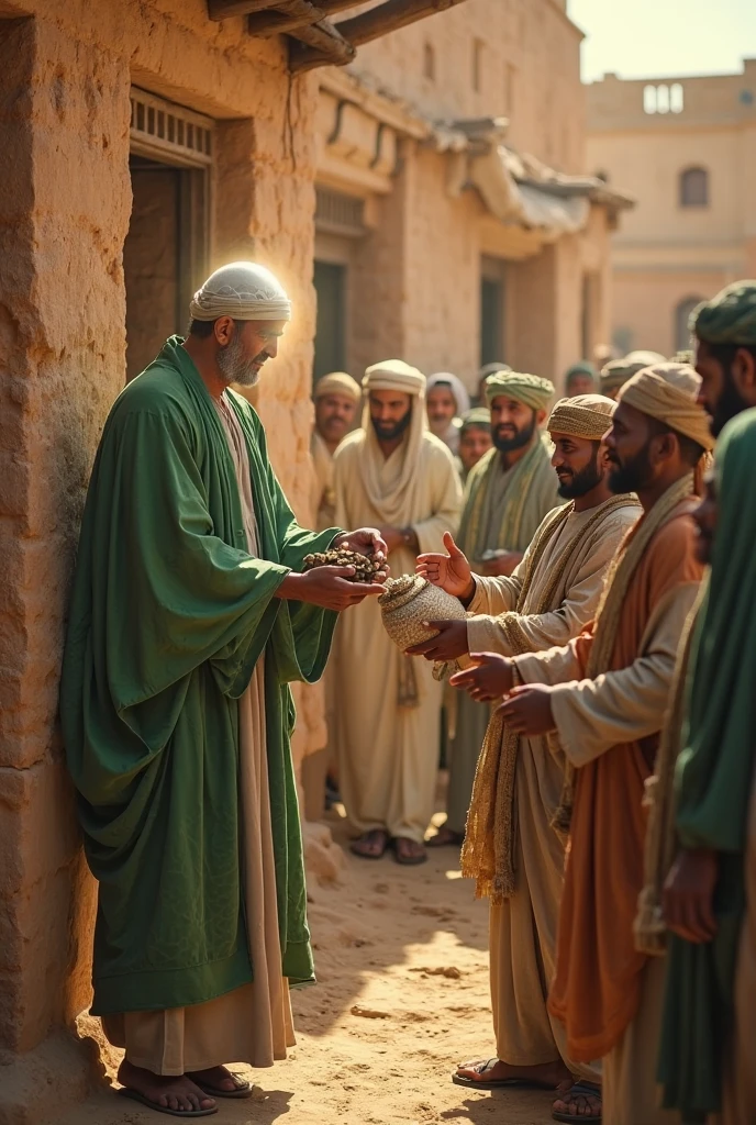 Rich Muslims helping poor muslims