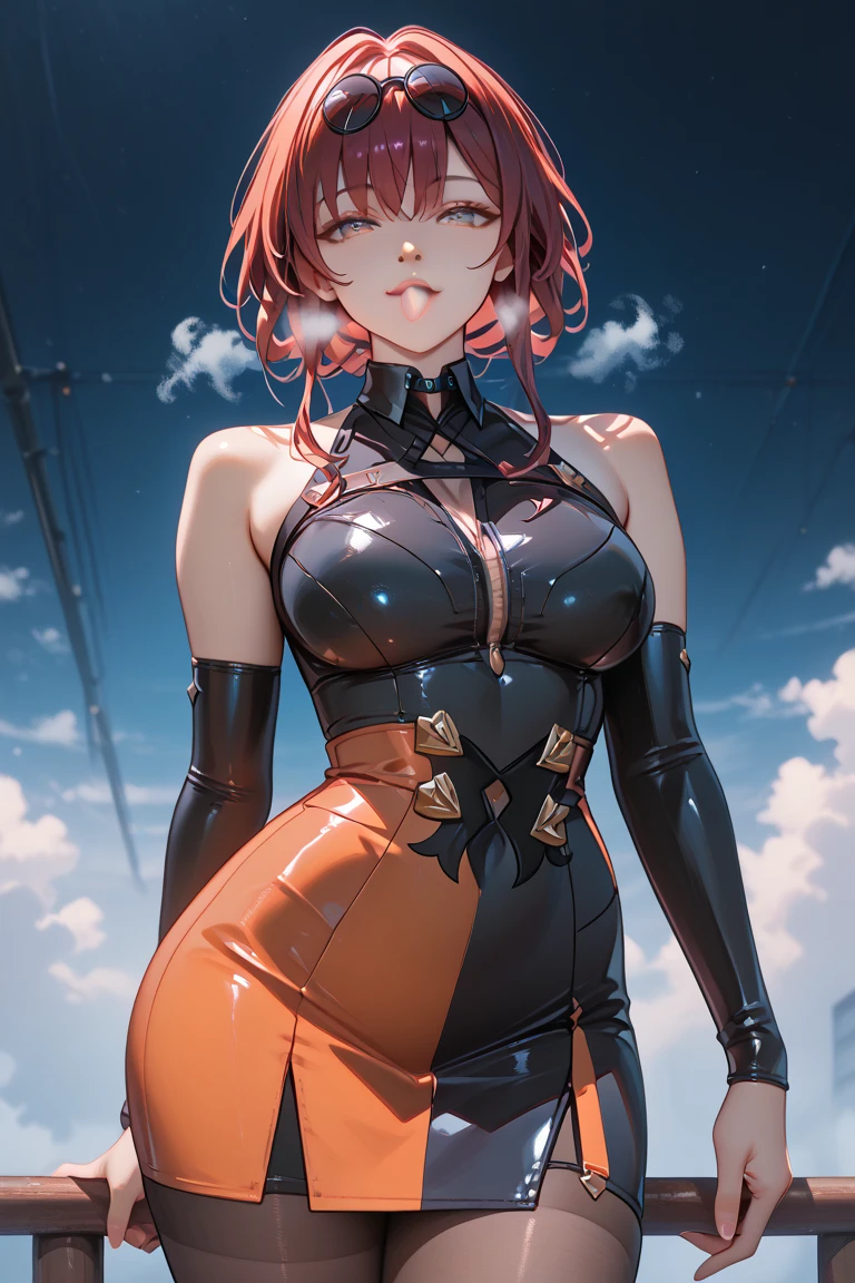 realisticlying、girl with、Outdoor Fashion、Autumn leaves Autumn leaves、Beautiful ginkgo tree、Slightly larger breasts with an emphasis on cleavage、Sexy Posing、Nature views