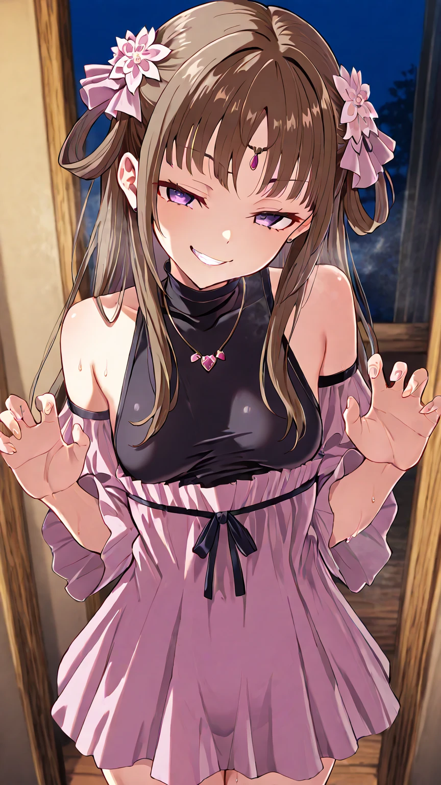 (8K, ultra-detailed, best quality, anatomically perfect body), (full body), (small breast:1.3), shiny skin, (Various girls), girls from 15 to 25 years old, bladder full tank, (have to pee:1.1), (urge to pee:1.4), (only one person peeing self:1.1), I pee on the bottle pressed against my crotch, Pee flowing in the thighs, (very desperate to pee:1.2), (takes to bathroom), (waiting for bathroom with line of girls in queue), (crouching), (Each one has a different maxi Gothic dress:1.4), petticoat, (Each one has a different footwear:1.1), (Each one has a different hair), (knees together and feet apart:1.3), (Rub each other's thighs:1.3), (leaning backward:1.3), one hand between legs, (skirt lift front:1.2), (holding the crotch:1.4), (stroking own abdomen:0.9), (stroking one's own thighs:1.1), (orgasm:1.25), (blush:1.4), (embarrassment1.6), (impatience:1.3), (flustered:1.3), (fidgeting around), (flowing sweat), (erotic body twist:1.6), (panting:1.4), (breathless:1.3), closed eye, (parted lips:0.7), (refreshing:1.3), (Dazed:1.1), (Sexual excitement), (looking away), (crisis:1.4), (from back:0.7), (from below:0.9), (dramatic angle:1.3),