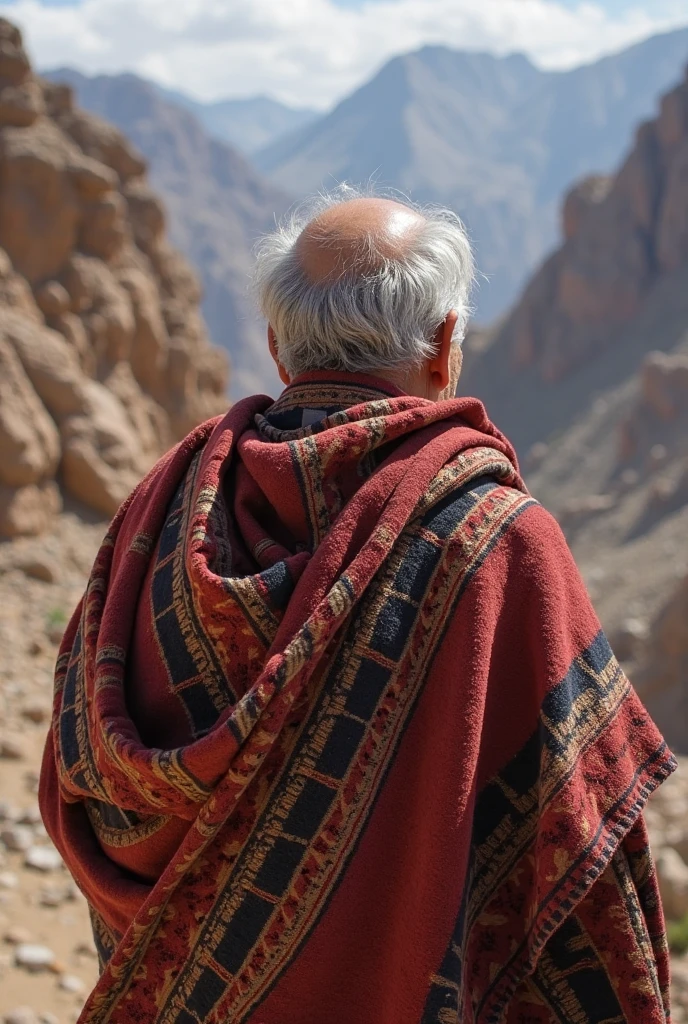 (((Ancient Israel)))、(((Biblical times)))、(((1st century)))、((Sunset))、Biblical Stories、((Job))、((Back view of a thin old man))、((kneeling in prayer))、(((Upper body naked)))、Wasteland、8K、Raw photography、top-quality、​masterpiece:1.5、ultra-lightweighthigh-resolution、