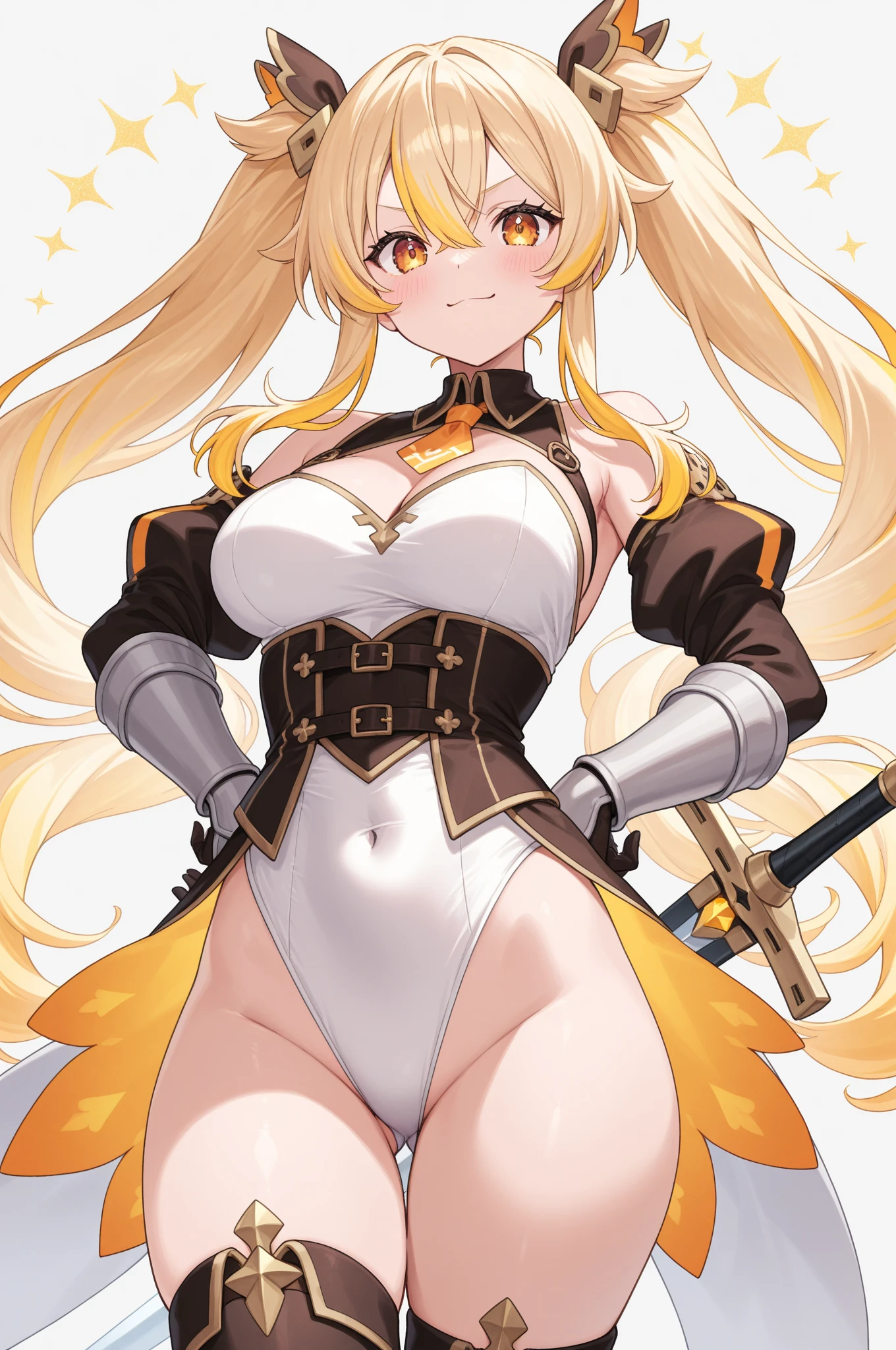 bee女孩，bee girl，mature body，拟人bee，拟人bee，Compound eyes，crown，cute，bee触角，bee，bee皮肤