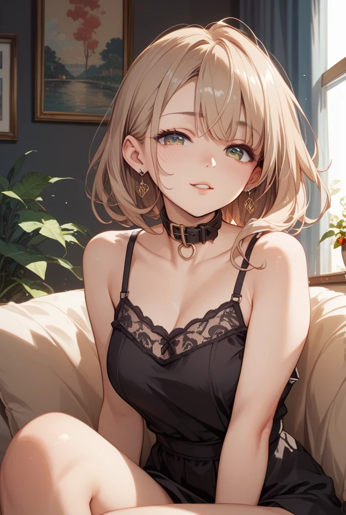 (masterpiece, best quality:1.2), (high resolution, 8K RAW photo, photo realistics, clear focus, weak outline:1.3), (cinematic lighting, moody, textile shading), pov, (solo:1.5), 1 matured woman, 24 years old, (milf:1.5), ((nfsw:1.5, fuge breast:1.3, sagging breast, big tits, breast cleavage, harass sexually, in heat, presenting)), ((Bright beautiful eyes with reflection:1.3)), (sitting a stool at side of BAR counter, lying face down on the counter with putting arms on the counter top, looking at viewers, cocktail glass), raised sexy, (little happy smile:1.3, shamed), light purple mesh on silver hair, medium long hair, hair over one eye, asymmetric hair, half updo hair, blue eyes, wearing white sexy party dresses, long skirt with side slit, wearing green see-through shawl around your shoulder, (Luxury detailed accessories, necklace, earrings, Bracelets), bokeh, dynamic angle, tight focus:1.2, close-up face:1.5, tight focus, from below:1.2, (correct anatomy:1.6, ideal ratio of body proportions, correct hand:1.5, small hands), in a night,