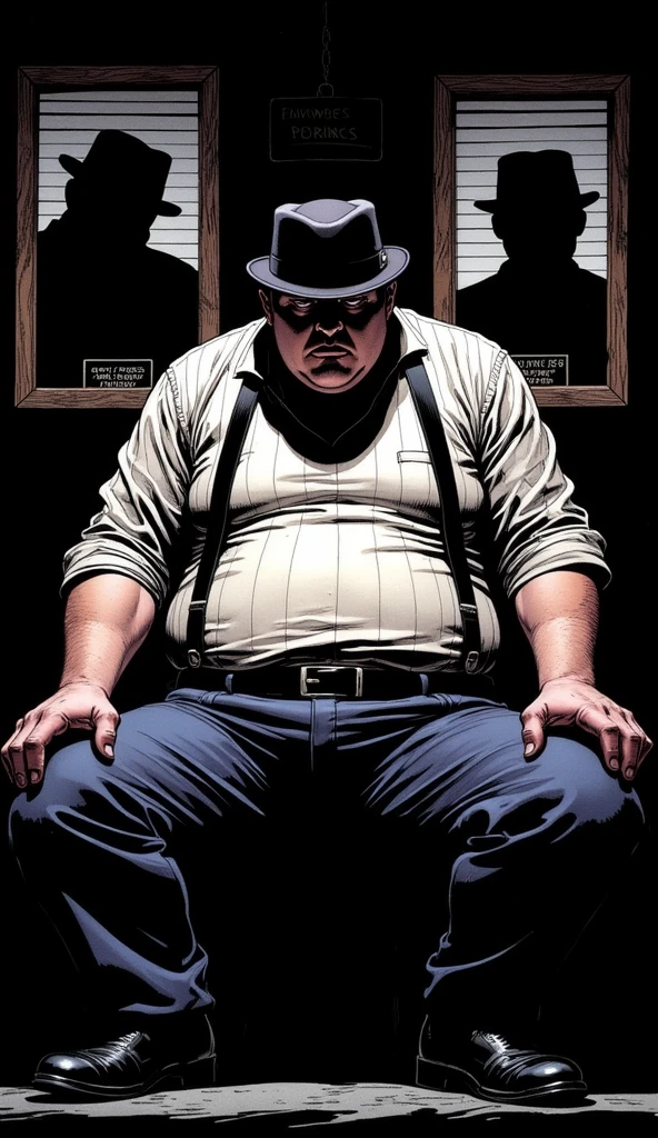 close 1 man in(handsome mature man, plumpness, morbid, extremely thick thighs, bulging belly fat), older man, gray hair, white male, ( dressing,booties,stubbles,Police Chief,to roast,Barba,Geezer,Inside the house,necktie,sitting down,legs spread open,), protuberance, clearing detailed in clothes, (fat and corpulent: 1.3), full Barba very long, gazing at viewer, handsome man, detailedeyes, symmetrical face, mischievous grin, chunky, whisker, longer hair, your body is lying on its side on the floor, from front view.), (crossing your arms: 1.22), (detailed living room background:1.1), on a sofa, chilling, textures 4k, smooth light, chic, highy detailed, sharp focus, calming hues, insane details, details Intricate, hyperdetailed, low-contrast, Exposure Mix, hdr, missing、detailed facial expressions、(work of art),highest quallity,excellent anatomy、、general dark atmosphere