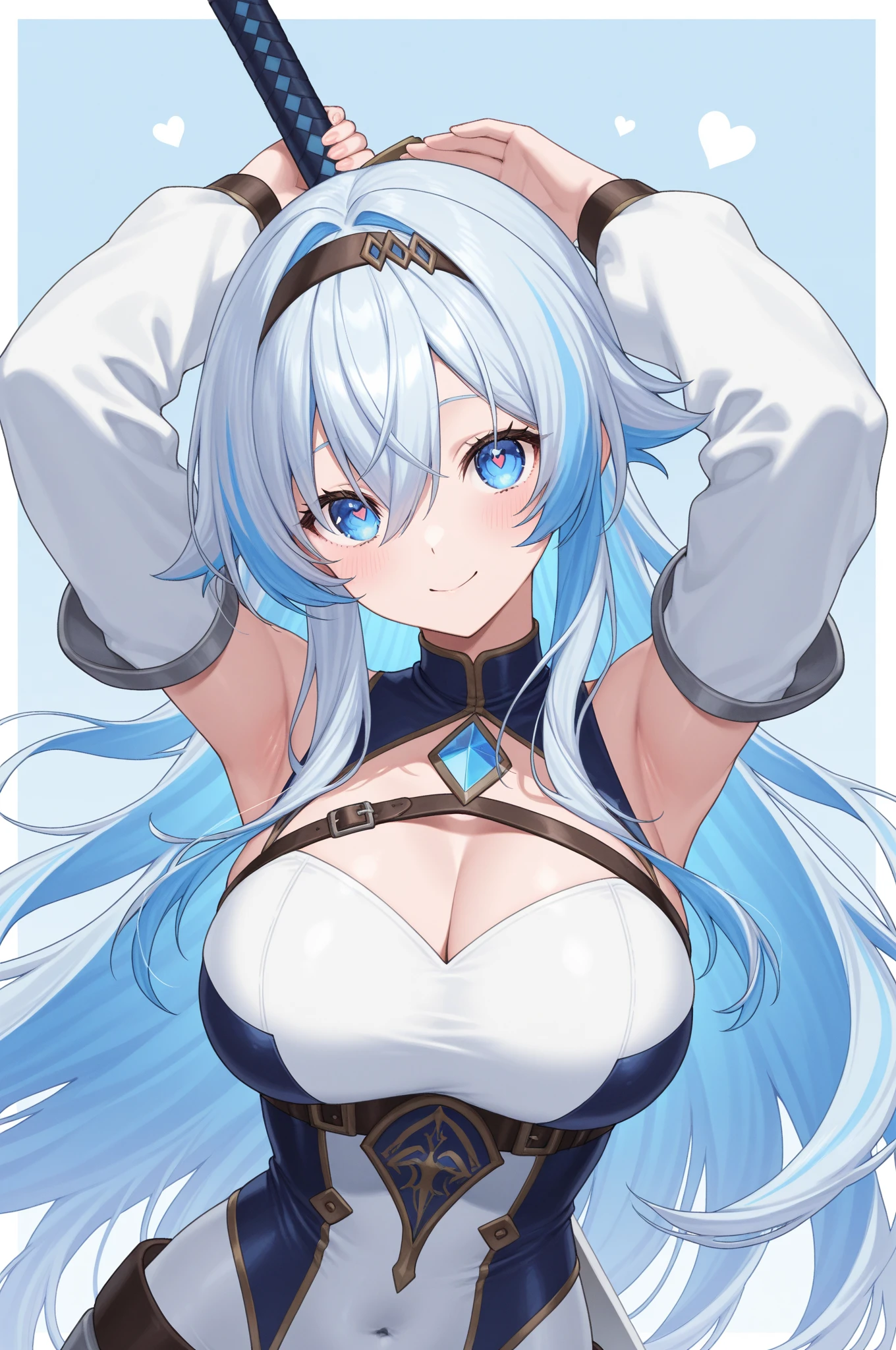 masterpiece, best quality, 1girl, <lora:kwFemale_Beta40-SDXL_v1:1>, waifu
