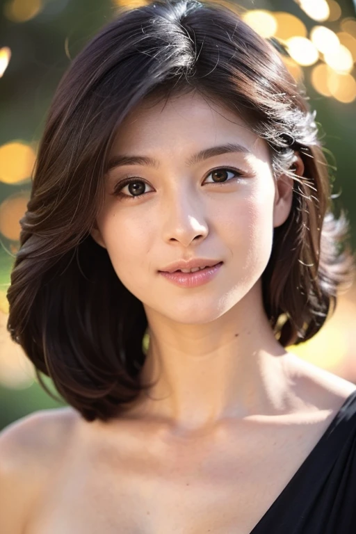 (High reality photograph, high resolusion), Skinny Japanese lady, 30 years old, cute face, detailed face, detailed eyes, various hair style, skinny figure, correct body anatomy, ((looking straight ahead)), facing the camera directly, single photo, a photo captured the best moment expressing the beauty and brains, ((with simple background))