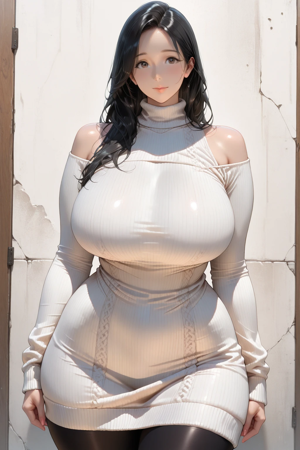 ((Unreal Engine 5)), ((ultra high definition)), ((ultra high resolution)), ((full sharpness)), ((maximum quality)), ((Cinematic)), ((8k)), ((Arab girl)), ((typical ethnicity)), ((extremely beautiful)), ((fat woman)), ((alone)), ((full body)), ((ultra detailed face)), ((ultra detailed eyes)), ((brown eyes)), ((ultra realist eyes)), ((ultra detailed irises)), ((huge body)), ((ultra delicate hands)), ((ultra detailed hands)), ((ultra detailed fingers)), ((natural lighting)), ((front view)), ((malicious smile)), ((smooth skin)), ((ultra small breasts)), ((ultra big ass)), ((ultra huge ass)), ((ultra wide hips)), ((huge hips)), ((ultra wide hip bones)), ((very wide pubis)), ((ultra thick thighs)), ((ultra thin waist)), ((natural skin)), ((unique)), ((totally ultra realistic)), (so sweet), ((repeat the same face)), ((always the same face)), ((repeat always the same face)), ((always the same body)), ((always the same proportions)), ((flat belly)), ((looking at the camera)), ((wearing a beautiful micro dress)), ((repeat the same clothes)), ((straight hair)), ((long hair)), ((streets of Baghdad)), ((very hot))