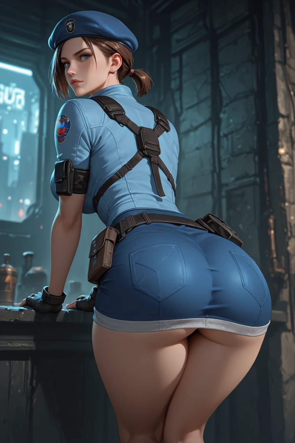 1boy, 1 girl, boy this Patient, girl sexy nurse, Patient hard fuck Hot sexy nurse in the ambulance, vaginal sex, Doggystyle front side