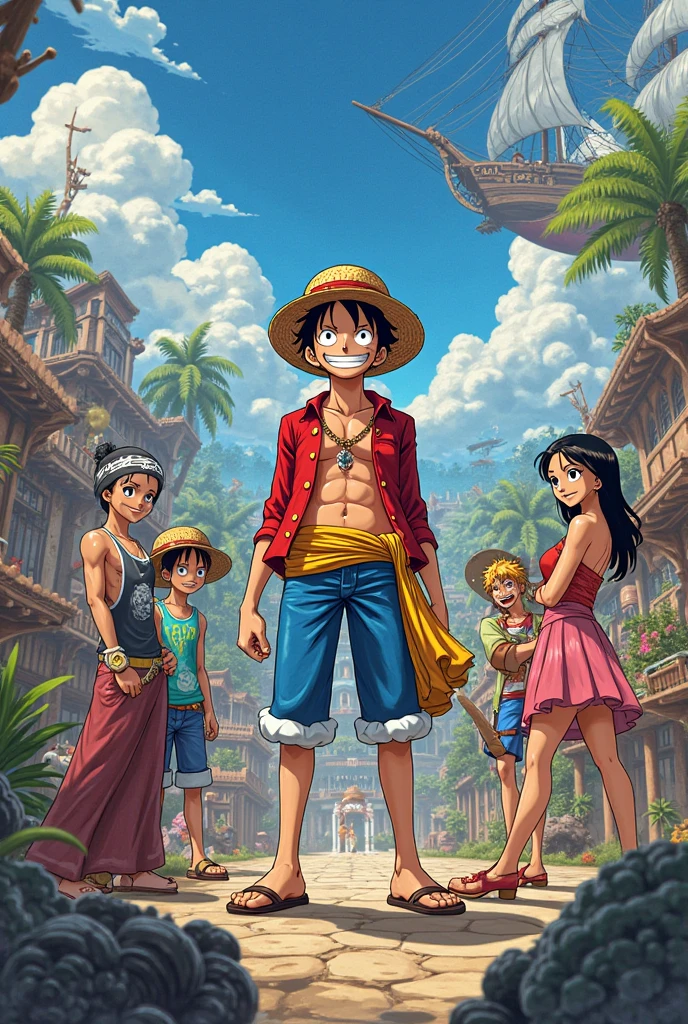 us de one piece, not, big breasts
