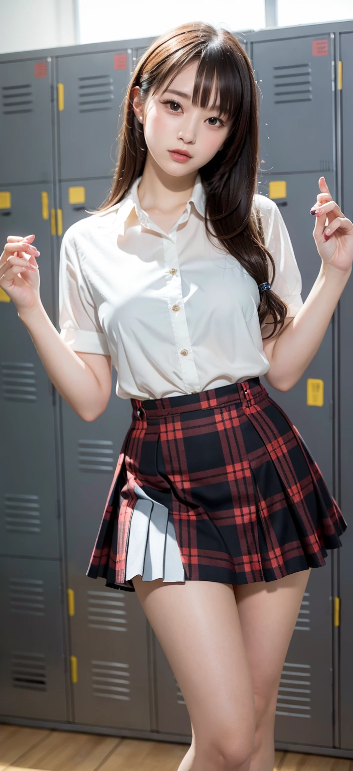 High resolution、High resolution、in 8K、RAWphotographgraphy、Highest quality、masterpiece、Tabletop、erotic、student、Light green Bra,White skin,knees,(Skin-colored pantyhose),Detailed Panty Pattern、Panty Focus、Pink Panties、absurdes,Small face、Big Breasts、Part the front hair from the middle、The forehead is visible,(Cold look<Squinting my eyes,Glare,strong,Light anger)、masterpiece,Highest quality、超High resolution,RAWphotograph,only,Beautiful poop,one person, one personで,Dark look,Small breasts,whole body、very nice、ＪＫ ,high school girl,Japanese women,Are standing,（Realistic：1.37）、Photon Mapping,Light blue ribbon,Realistic、Cute Face,Brown eye、Black socks、22 years old、(Red bow tie)、Radio City、Physics-based only dulling、prospect、Written boundary depth、Blurred Background、photograph,girl、body,Beautiful legs, Long legs, Thin legs,Long Bob Cut,(I can see the front hair), hair, lips, green_eye, Nose Soft,(Light blue shirt), (Navy Pleated Skirt), I can see the knees,See-through clothing,, thigh, black cotton socks,Nogizaka Idol, , Japanese Ido、Sparkling eyes、Glossy lipasterpiece, highest quality:1.2), 8K, young beautiful girl, 85mm,Official AR RAW Photos, baby face、big breasts、show me your ears、photo shoot, cute face, thighs, After school classroom, looking at the viewer, embarrassing、smile、no makeup, film grain, chromatic aberration, sharp focus, face light, clear lighting, Ten generations, detailed face, background bokeh、((((((15 year old high school girl))))))、thin waist、sailor suit、navy blue mini skirt、white small panties、(top quality,8k wallpaper),(masterpiece,best quality:1.2),(high_resolution:1.2),(ultra details:1.2),extreme quality,sharp focus,(bright colors:1.2),(vivid colors:1.8),
(1girl,completely nude,spors athlete,beutifull woman,,fit,slender,(largge breasts:1.3),(no panties,(topless),bottomless)),
light smile,(close mouth:1.2),blonde long hair,blunt bangs,beutifull face,(black eyes),blush,realistic eye and face details,shiny skin,cute,
((BIG size RED ZIP UP HOODIE,