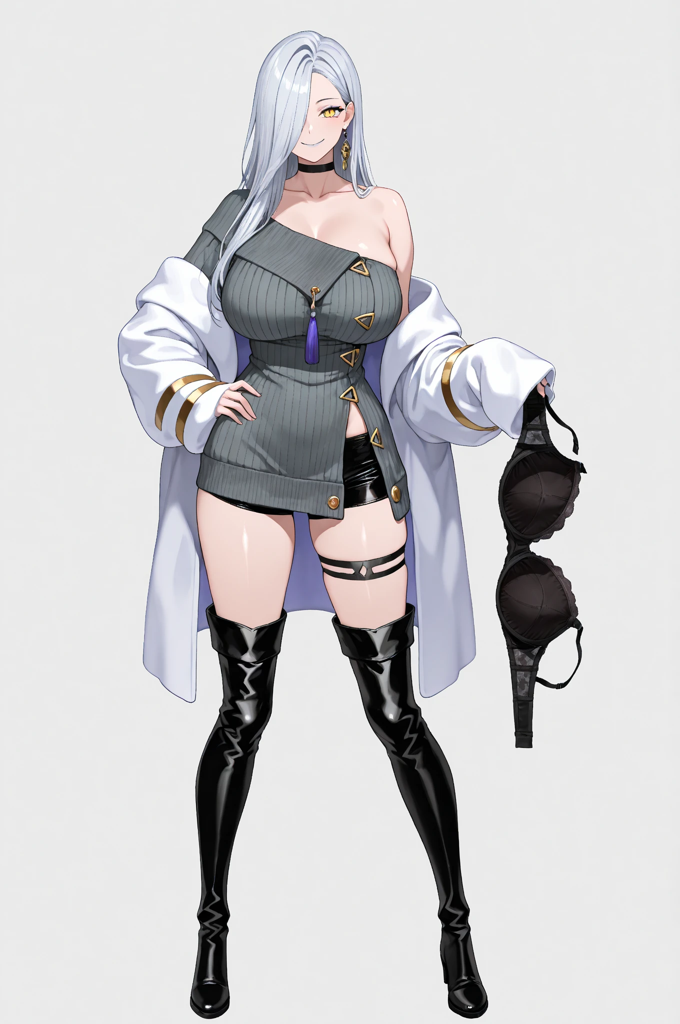 anime character with tiger stripes and a big breast, sfw version, cushart kenz, full body concept, full body picture, full body illustration, oppai proportions, fullbody commission for, commission for high res, anime woman fullbody art, thicc, anime full body illustration, official character art, cushart krenz, cutesexyrobutts