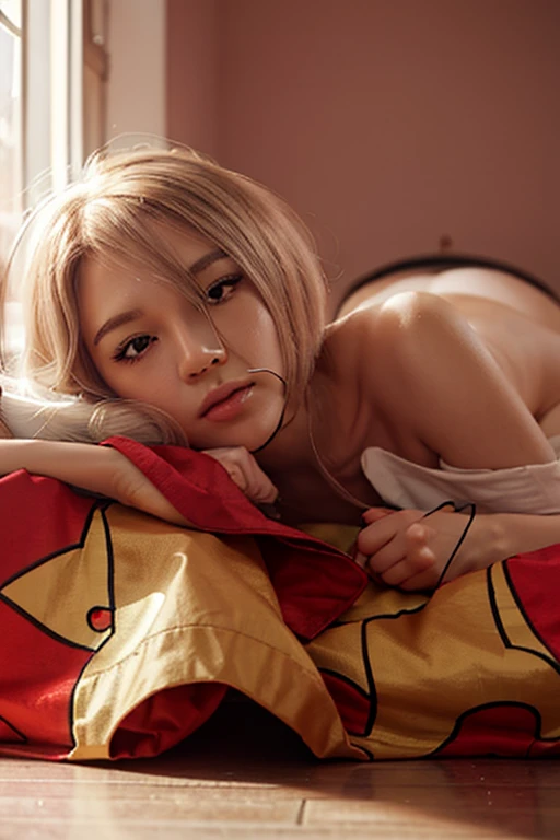 masterpiece, Highest quality, Very detailed, Absurd, Beautiful portrait of Android18DB,nude,Completely naked, blonde,Earrings, jewelry, belt, Bright room,Highest,gloves, necklace,(Backwards:1.5),Waiting for insertion,Kneel,(Place your hands:1.3),(On all fours:1.4),(Give me your ass:1.2),On the bed,Shooting from below