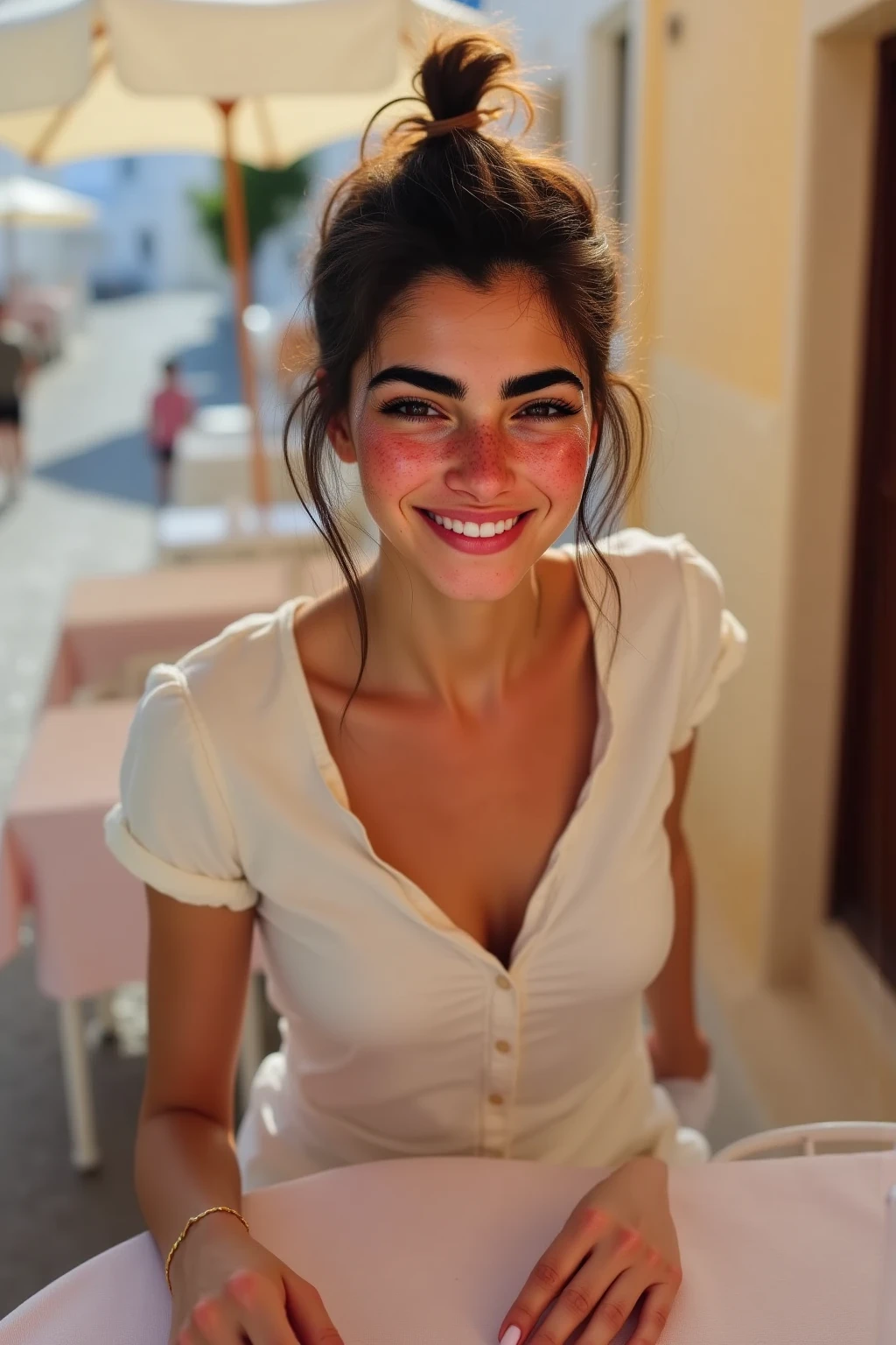 (dusica:1.1), dusica, short hair, pixie cut, cum on face, cumshot, cum, cumfacial, facial ,cumfacial55, <lora:cumfacial55:0.8>, realistic, highly detailed, cinematic, detailed, photo realistic, RAW photo, subject, (high detailed skin:1.2), 8k uhd, dslr, soft lighting, high quality, film grain, Fujifilm XT3,