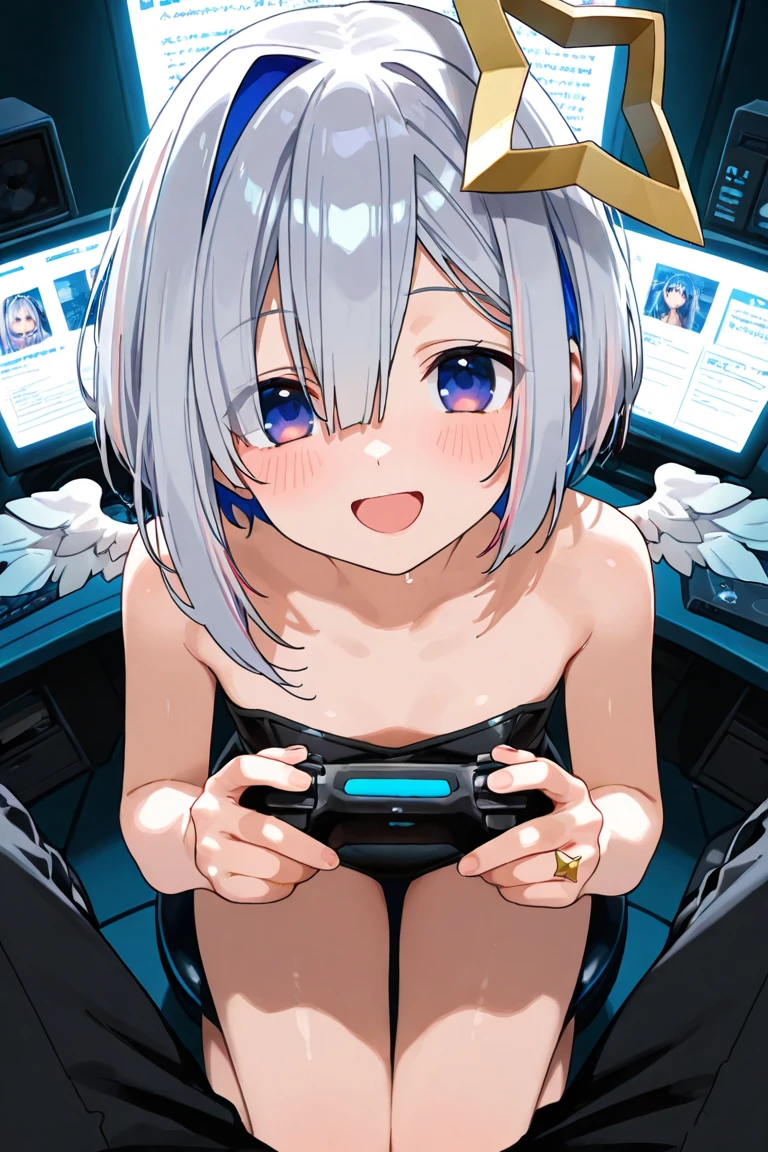paizuri, 9girls,, pov, twintails, wavy hair, ponytail, , paizuri, penis between the breast, , paizuri competition, wet , futuristic, competition, competitive, timer countdown, challenge, porn monitor, porn videos, nipples, breasts monitor