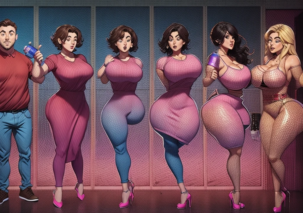 A curvy young woman in a bikini being fattened into a massive giant fat round human blueberry, massive bloated overstuffed very heavy round belly, hyper massive fat tall wide round heavy heart shaped shelf bubble butt, very wide fat hips, massive fat round long very heavy breasts, deep long cleavage, weight gain, deep fat navel, from behind, looking back, smiling, blushing, blueberry juice body inflation, very round massive blueberry body, blue tinted skin, arms out at side, splayed legs, sloshing body, taut skin, smooth skin, cute fat face, fat round blueberry woman, sitting down, massive blueberry juice filled breasts, leaking blueberry juice, lactating blueberry juice, massive nipples, soaked with blueberry juice, from behind,