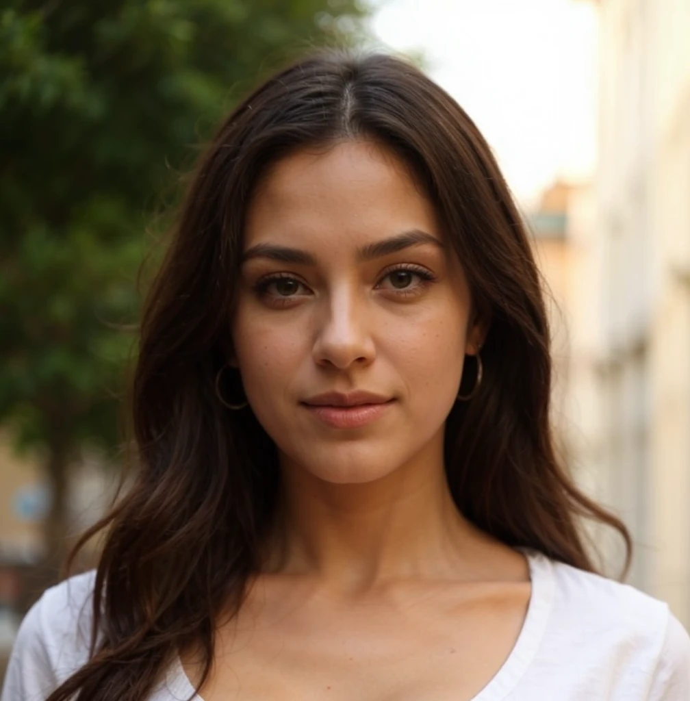 ((brune, Séduisante de 25 ans )), ((Its beauty is undeniable)), ((visage mignon)), ((Yeux blacks hyper details,)), ((pose mignonne)), ((brune)), ((seins moyens)), porter un t-shirt noir , Porter une jupe noire, (( cheveux longs noirs)), watch the Colosseum in Rome, Sharp Focus CGI, photoreallistic, High detail, Realstic, Apparent facial defects, Taupes, Best quality, Hdr, High quality, high-definition, Extremely detailed, 8k wallpaper, Intricate details, 8K UHD, Full-HD, (photo realist:1.2), contraste, intense illumination, lighting cinematic, natural lighting, hard light, contre-jour, Illumination globale, occlusion ambiante.
