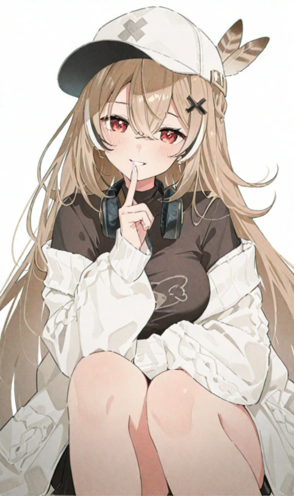 , Panties and restraints,He lies on the midwife's bed,The chain is tied with iron chains, , Jade feet, long hair, Eyes drooling black, Eyes of hope, elf ears, Cat ears, Issuance, Cute tattoos,High heel shoes