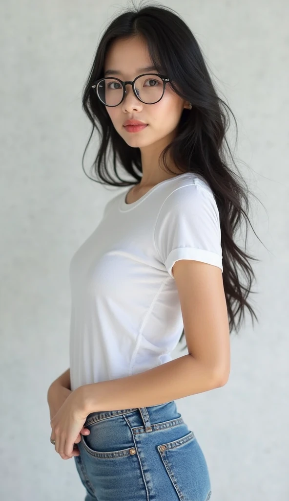 highest quality, epic realistic, ((in the bright daylight :1.4)), ((portrait:1.5)),(background: bright ) high contrast ,glorious picture, lowest lux, lighting face, she's comfortable, wearing black round neck T-shirt, looks incredible, (8k, Raw photo, Highest quality),(epic realistic:1.5), an Indian woman, face,(detailed eyes:0.8),(looking at the camera:1.4), (Highest quality), ( high contrast, deep shadows), Intricate details, cinematic,((skin:1.4)), (long dark hair:1.3), long hair, messy ,(Hdr:1.5),Detailed, colors, Superior quality, ( sunny sky: 1.4), Masterpiece, Raw Photo (25-year-old, looking at viewer), beautiful, (wearing white T-shirt,), perfect, natural, perfect composition, portrait, perfect face, smiling expression, fair skin, bright complexion, Captivating eyes, Bright details, Tight lips, (High Skin Detail), no dot on forehead,, (blue tint: 0.6), (sale: 0.8), (bloody: 0.7), Key lighting , (backlight: 0.5), Medium depth of field, Canon 5d, 50mm lens, f/4 apertures, (Ultra-detailed, Complex detail), sharp focus, soft colors, 8k, Absurd, 80mm, dark background, photography, smiling, outside a cafe